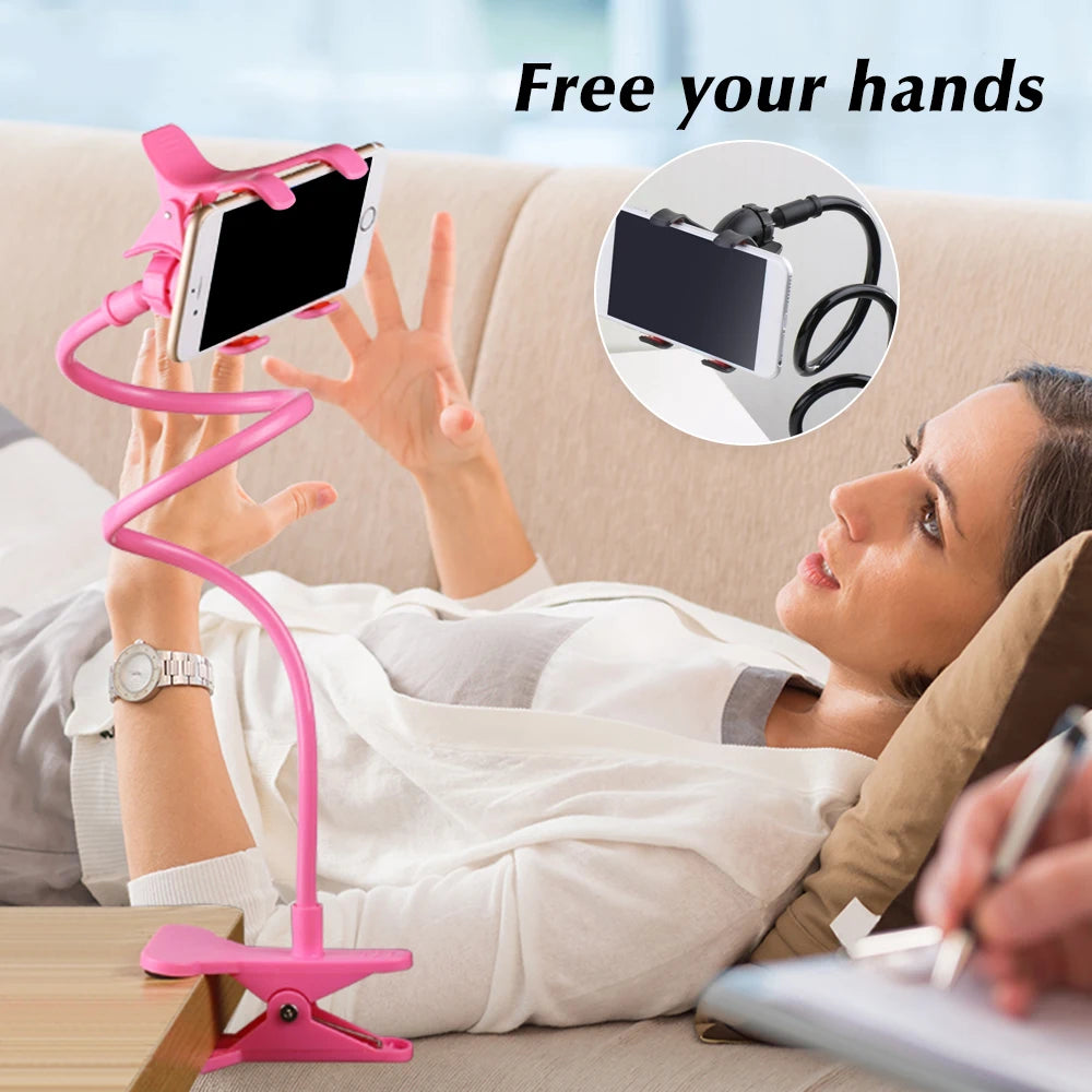 Flexible Mobile Phone Holder Adjustable Cellphone Holder Support Telephone Home Bed Desktop Mount Bracket Smartphone Stand