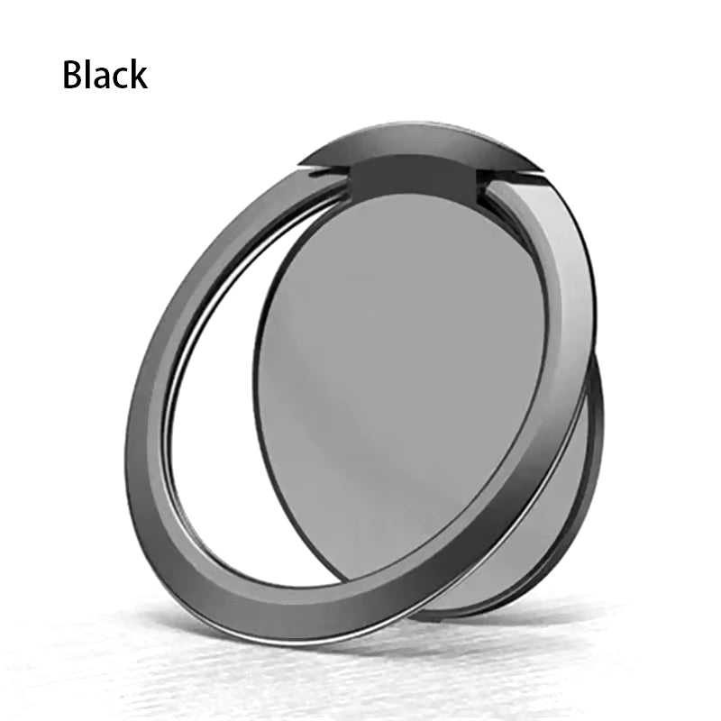 Luxury Metal Mobile Phone Ring Stand Stick Magnetic Car Bracket Socket 360 Holder Cell Phone Telephone Support for Mobile Phones